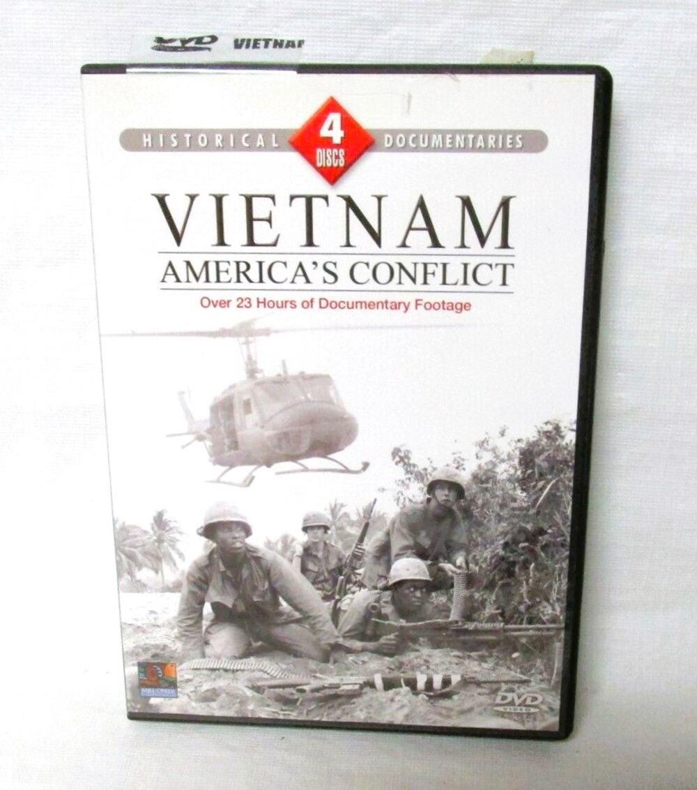 Vietnam War Americas Conflict DVD 4-Disc Set Military History Documentary 2008